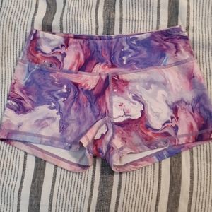 Savage Barbell unicorn booty shorts